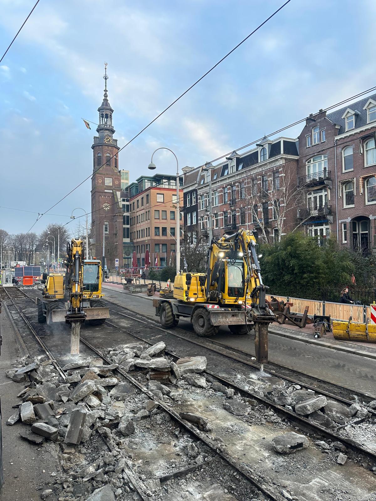 Spoorkraan en mobiele kraan van De Ridder Machineverhuur